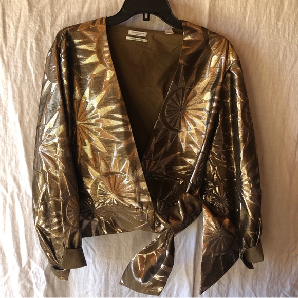Scotch & Soda Jackets & Blazers - Scotch & Soda cocktail hour jacket metallic sun bust design size S